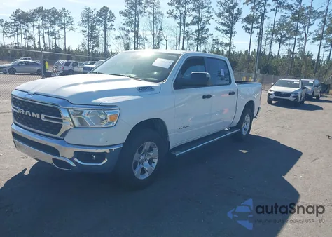2023 Ram 1500 Big Horn 4X2 5'7 Box из США, поврежденный, VIN 1C6RREFT4PN650403